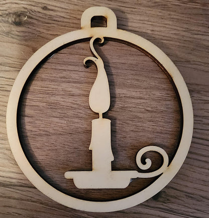 Standard Laser Cut Wood Ornaments