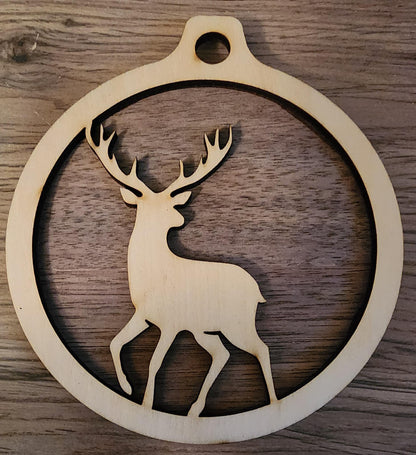 Standard Laser Cut Wood Ornaments