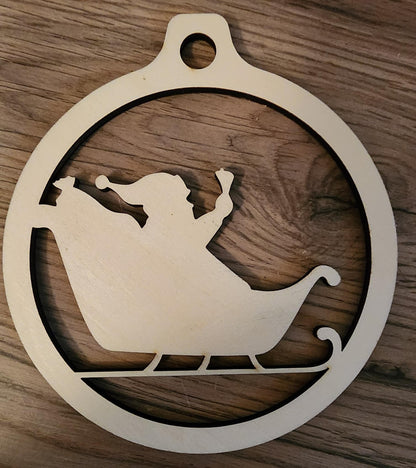 Standard Laser Cut Wood Ornaments