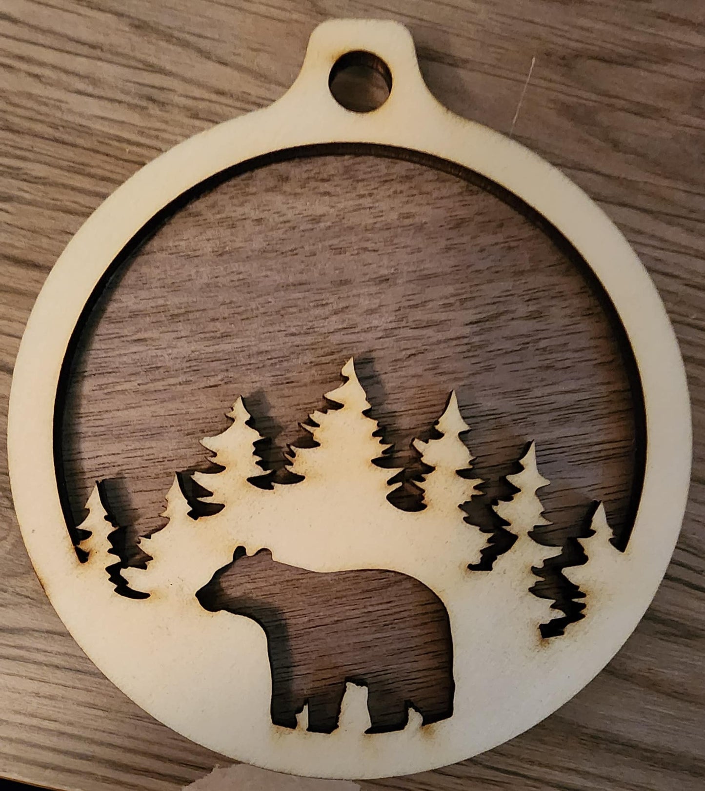 Standard Laser Cut Wood Ornaments