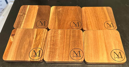 Custom Wood Coasters