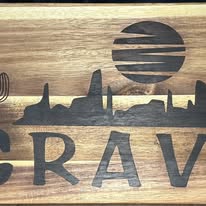 Customized Wood Burned Charcuterie Board